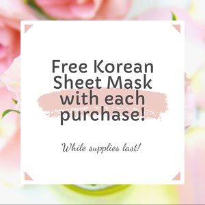 FREE KOREAN SHEET MASK